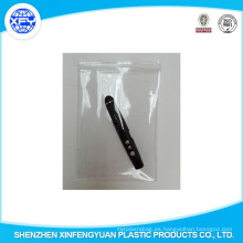 Fabricante único personalizado Transparente EVA PVC Plastic Zipper Bag